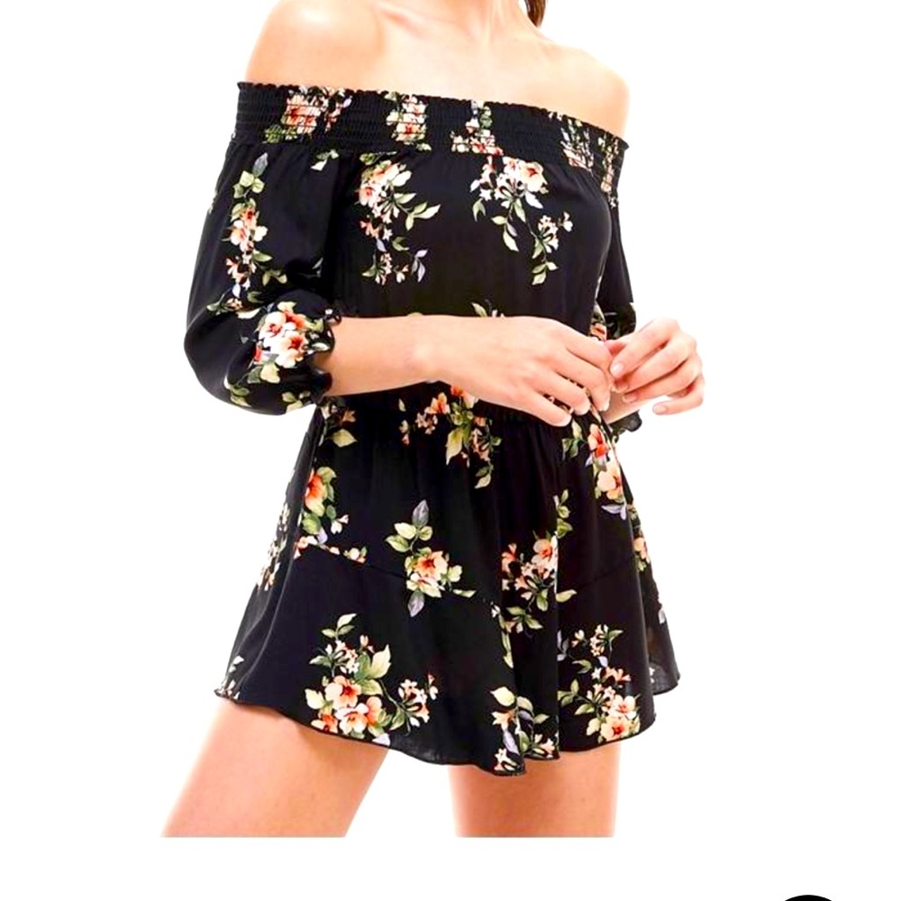 Floral Romper (XL)